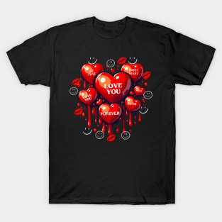 Valentine's Day Hearts T-Shirt